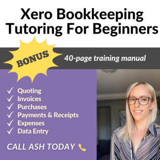 Xero Bookkeeping Tutoring For Beginners in Liverpool, Campbelltown NSW- Ash